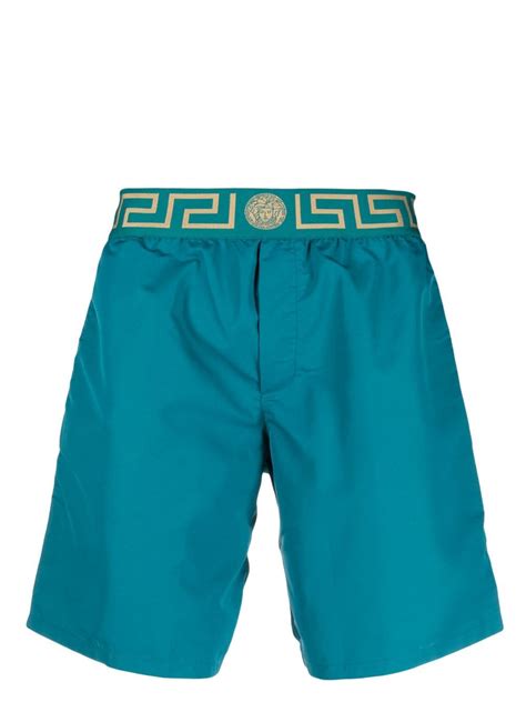 versace la greca shorts|farfetch versace board shorts.